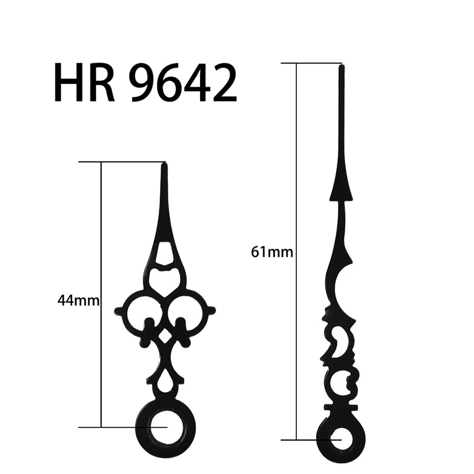 Kazaljka sata HR 9642 crni sat i minut